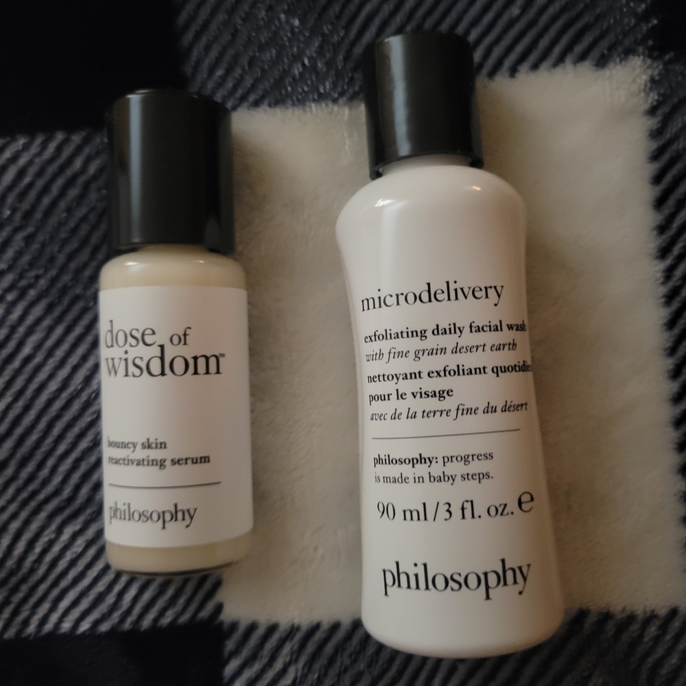 Philosophy Dose of Wisdom Serum and Microdelivery Wash Duo